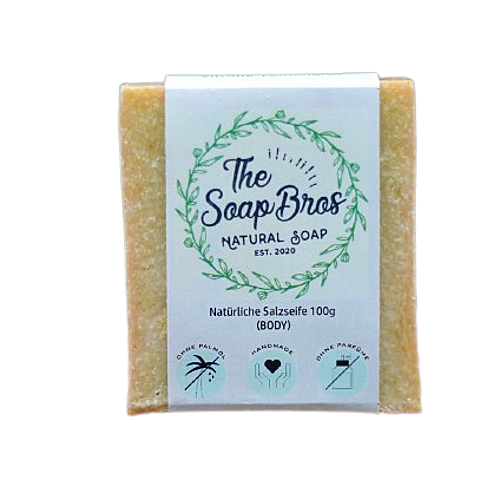 Savon au Sel Naturel - Citron & Citronnelle