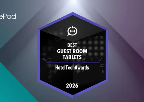 SuitePad Named Best In-Room Tablet at the 2026 HotelTechAwards for the 7th Year