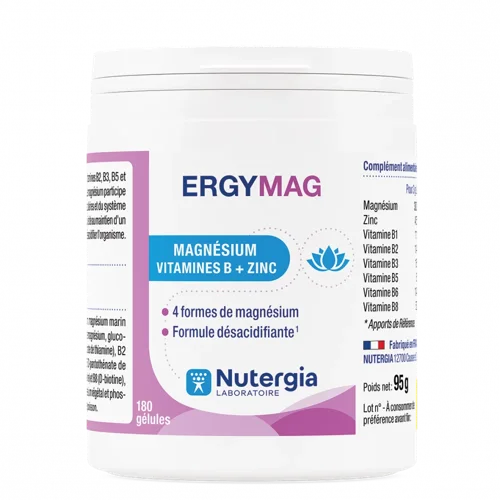 ERGYMAG  - Magnésium - 180