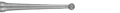 surgical length round bur