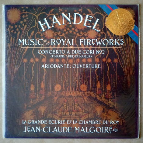 Sealed CBS | MALGOIRE/HANDEL - Fireworks Music, Concert...
