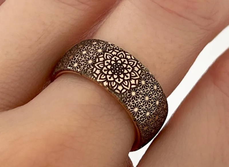 Laser Engraving & Cutting Jewelry and Rings 012