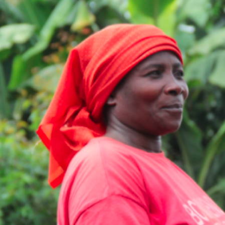 Dignified farmer - Ms. Katambara  Pendeza Apoline