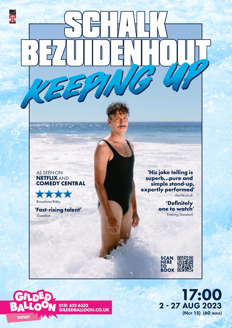 The poster for Schalk Bezuidenhout: Keeping Up
