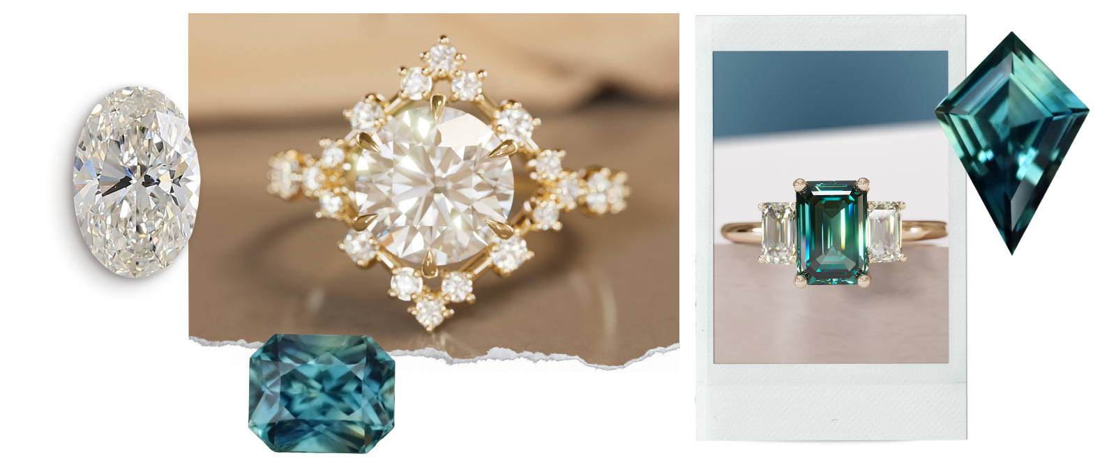 unique engagement rings