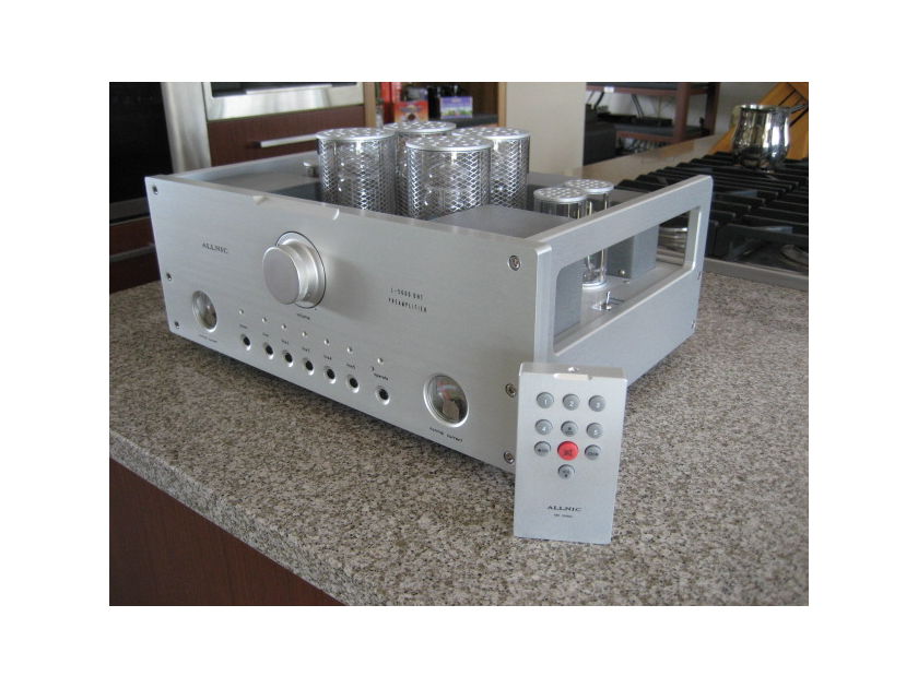 Allnic Audio L5000 DHT Direct Heated Triode  Line Stage Preamplifier - Kron KR3's