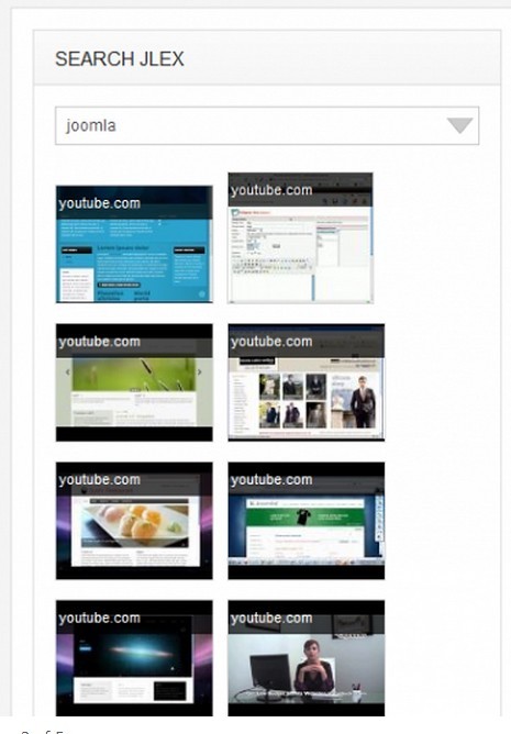 Search JLex - поисковый модуль в Joomla