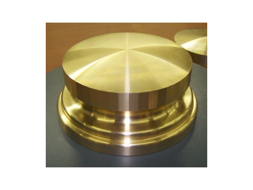 TTW Audio TTHeavyWeight TTHeavyWeight Solid Brass 2.2 lbs (1.0 Kg) Protective Coatin