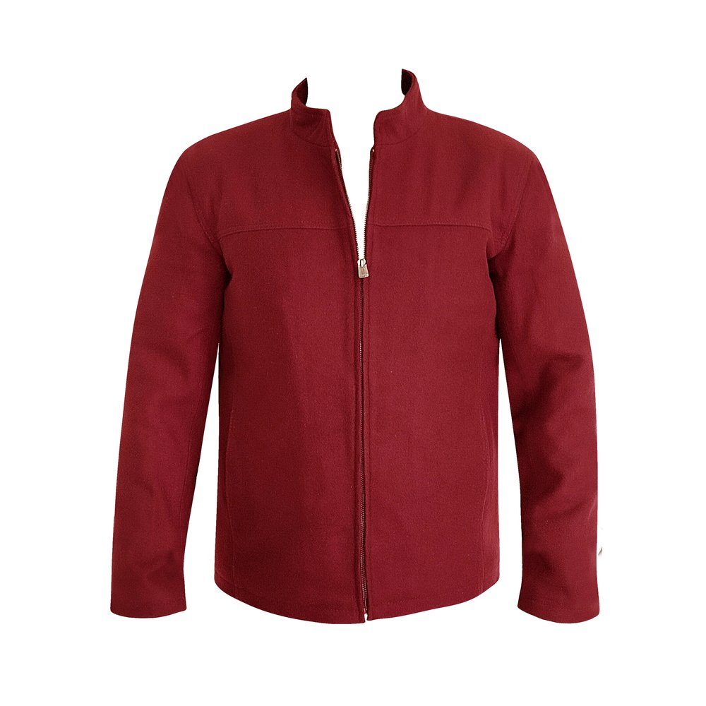 VENICE - Burgundy WOOL AND CASHMERE - Image 3