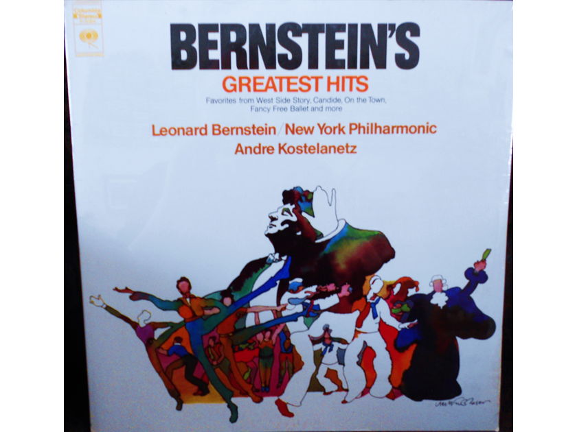 FACTORY SEALED ~ LEONARD BERNSTEIN ~NEW YORK PHILHARMONIC - ~GREATEST HIT S~ COLUMBIA M 30304 (1971)