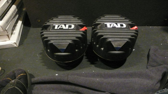 TAD TD-4002 horn drivers with factory beryllium diaphragms