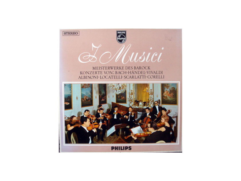 Philips / I MUSICI, - Masters of the Baroque Concertos, MINT, Early Press 4LP Promo Box Set!
