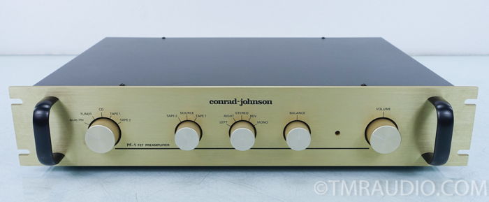 Conrad-Johnson   PF-1 FET   Stereo Preamplifier; w/ Phono