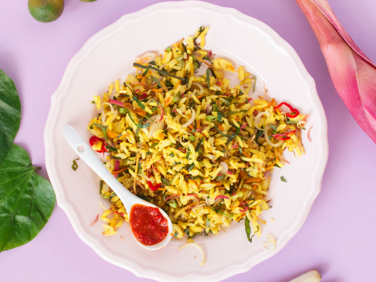 Nasi Ulam Nyonya Southeast Asian Recipes Nyonya Cooking