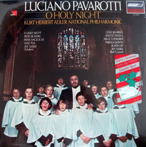 ★Sealed★ London-Decca / - PAVAROTTI, O Holy Night!