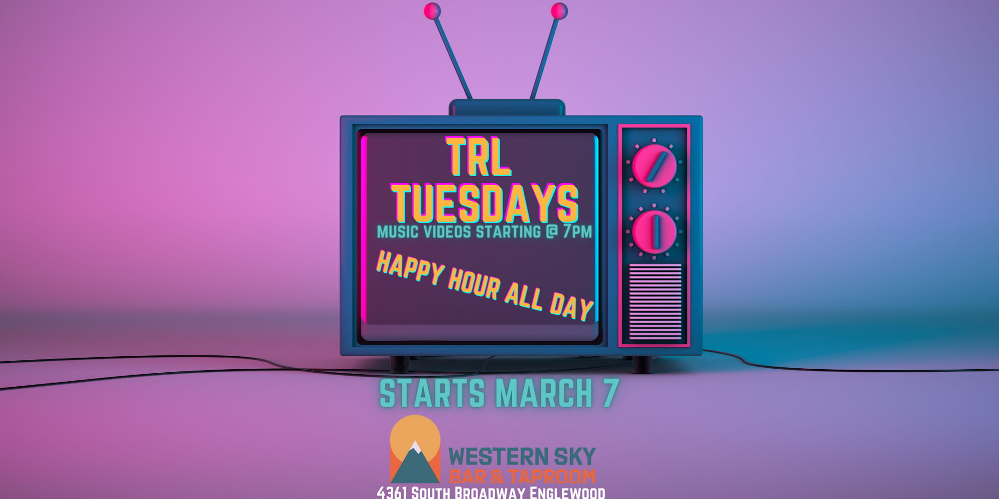TRL Tuesdays at Western Sky promotional image