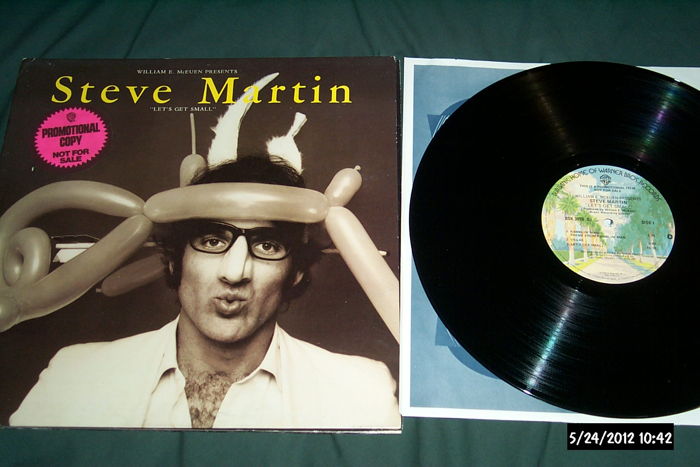 Steve Martin - Let's Get Small Promo Pressing LP NM
