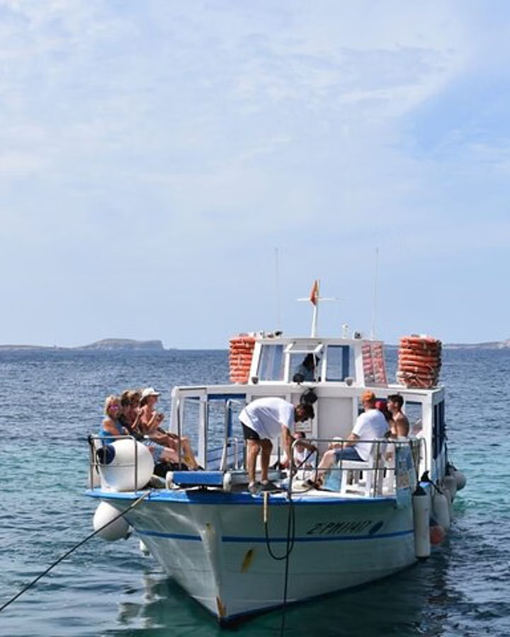 San Antonio - Cala Salada ferry boat