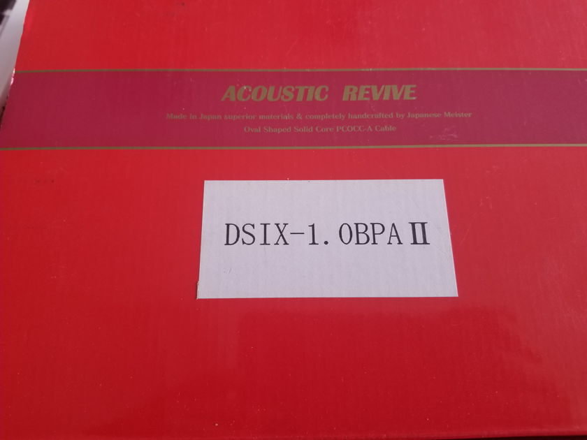 Acoustic Revive DSIX - BPA II 1 meter Electrically shielded AES/EBU