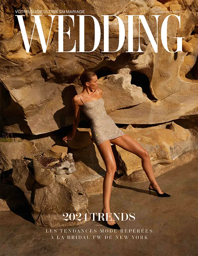 photo de couverture du premier numéro de Wedding Magazine Votre Guide Ultime du mariage