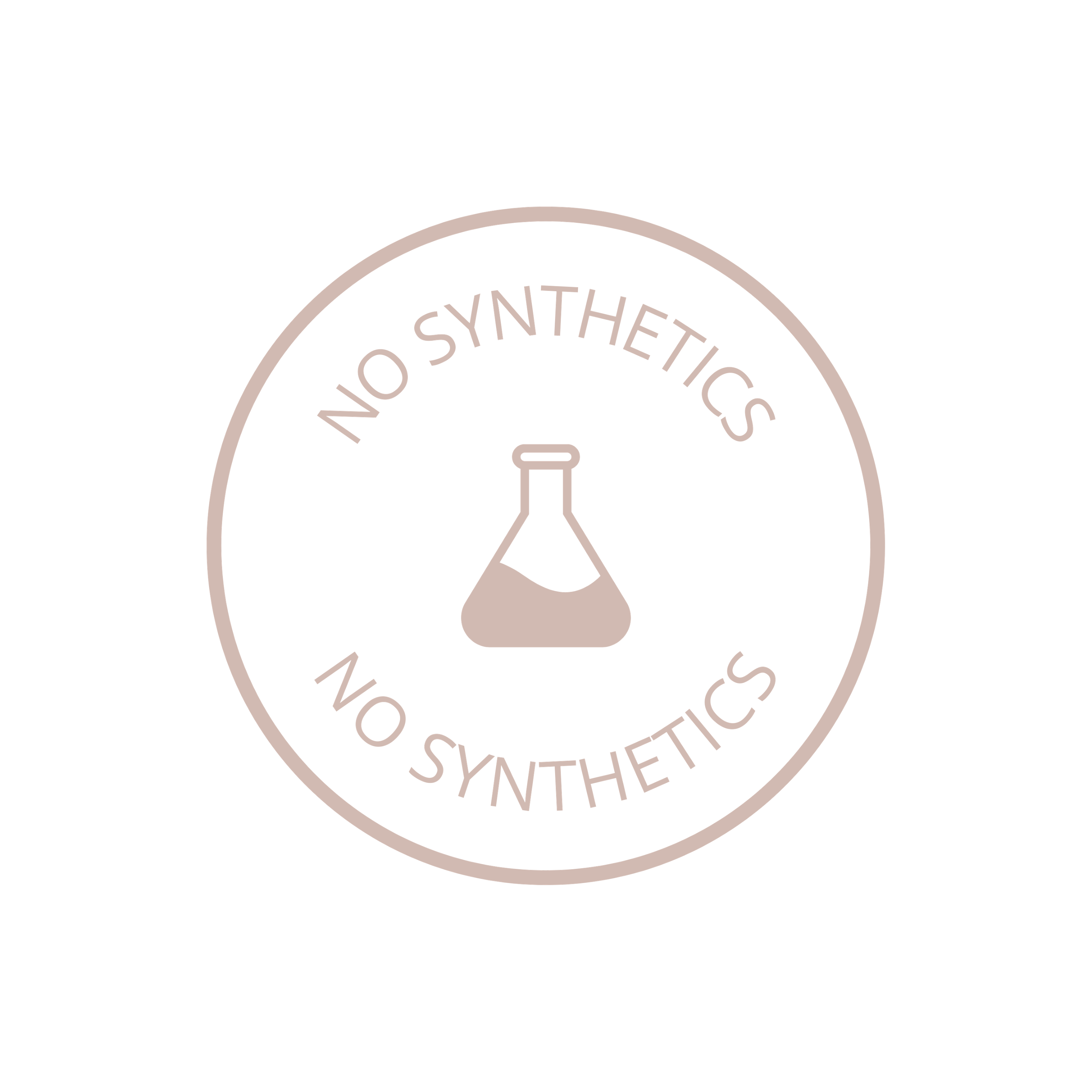 No synthetics logo