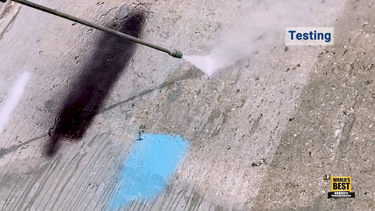 Testing Anti-Graffiti Coating