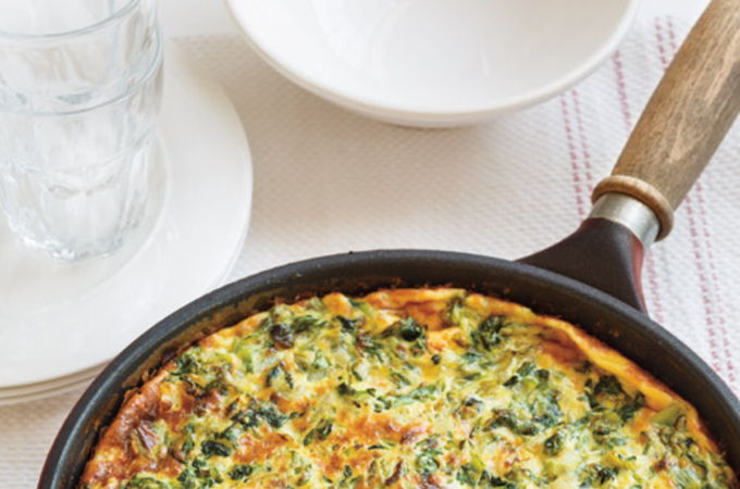 Lettuce Frittata