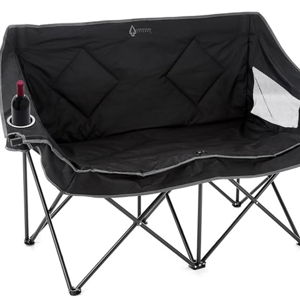 Portable Folding Camping Chair Loveseat