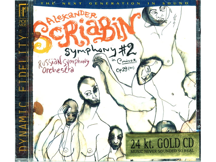 Pope Music Gold CD - Alexander Scriabin's Symphony No. 2, op. 29.  ** Sealed **    Mark Gorenstein & Russian Symphony Orchestra