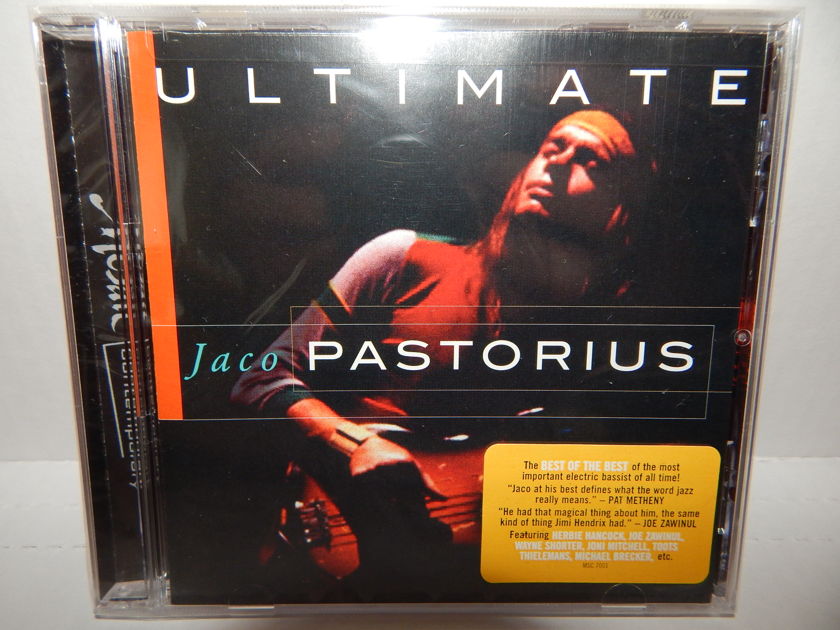 JACO PASTORIUS The Ultimate Jaco Pastorious - 2007 Rhino Mosaic MSC 7001 Factory Sealed w/hype sticker CD