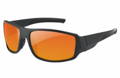 orange mirror lens polarized fishing sunglasses