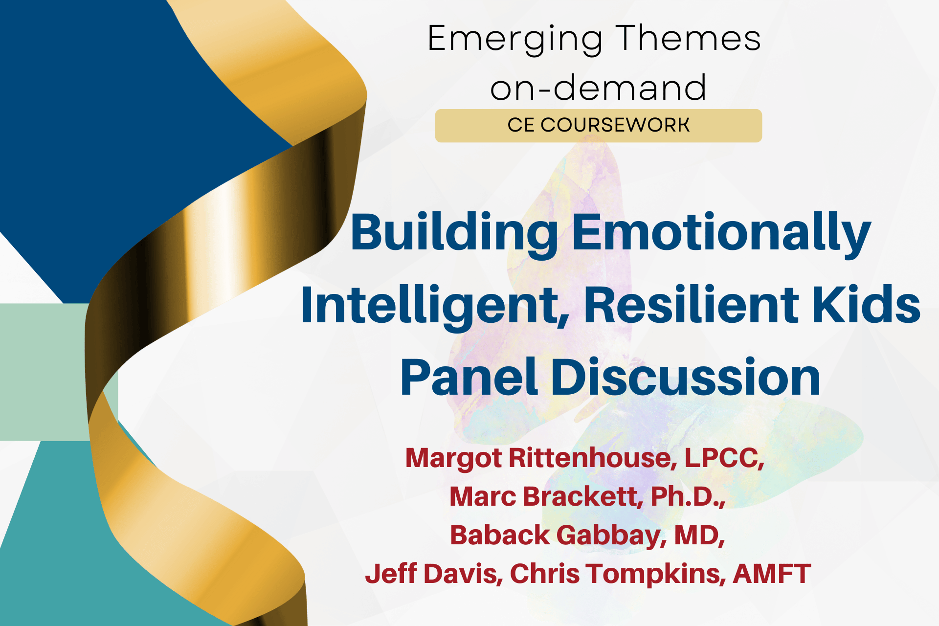 Building Emotionally Intelligent, Resilient Kids Panel Discussion