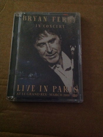 Bryan Ferry - In Concert Live In Paris DVD Region 1