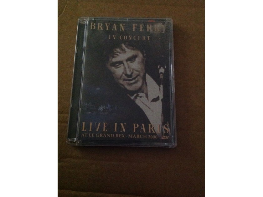 Bryan Ferry - In Concert Live In Paris DVD Region 1