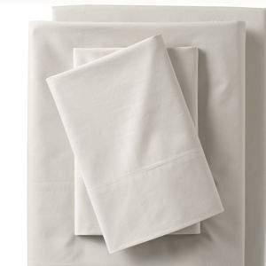 400 Thread Count Organic Cotton Percale Bed Sheet Set