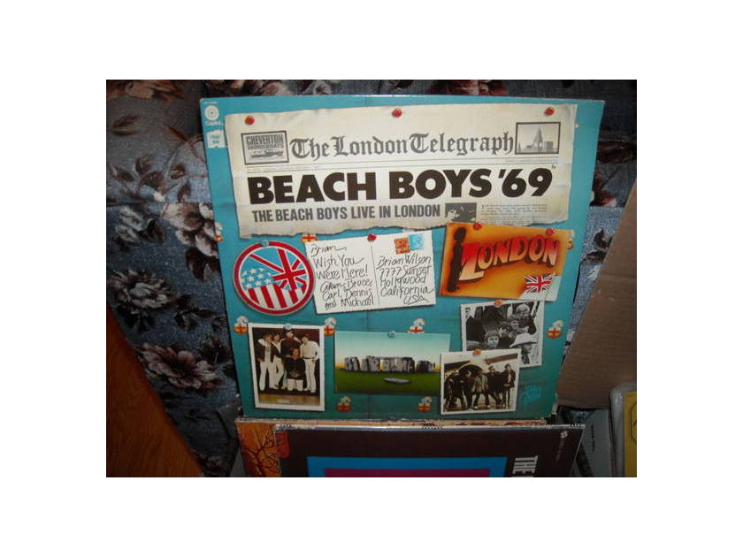 Beach boys - Live In London '69' capitol  lp (c)