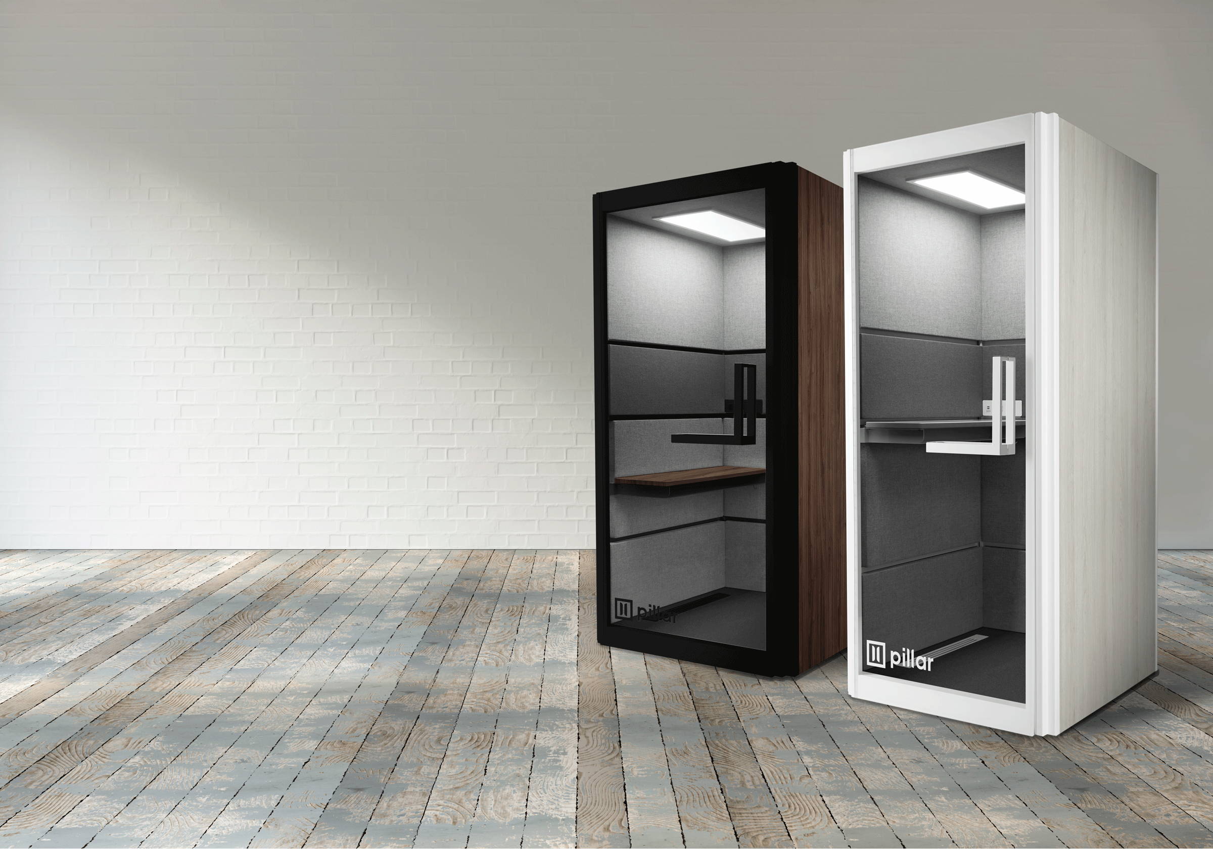 Office Phone Booths Soundproof Private Pillar Booth