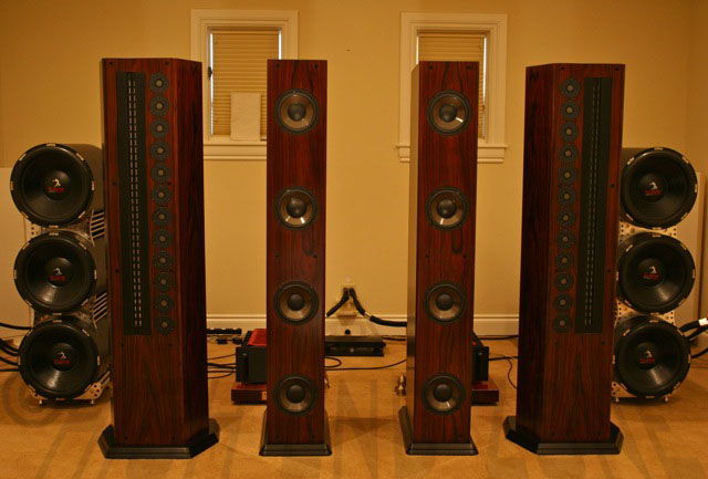 Genesis media store labs tower speakers