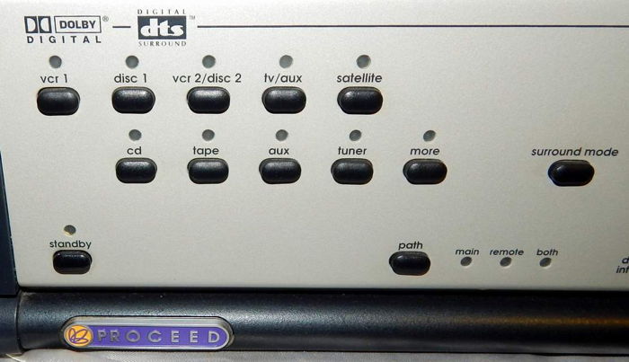 Proceed AVP Proceed AVP preamplifier processor DAC with...
