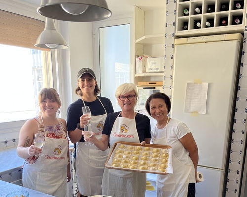 Cooking classes Palermo: Shared cooking class with 2 pasta and tiramisu recipes