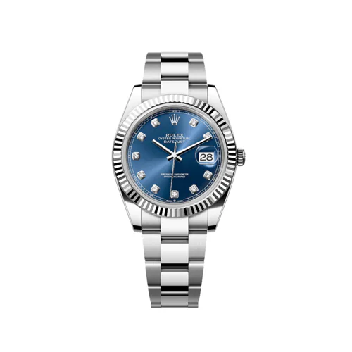 Rolex Datejust 41 Blue Dial Oyster Bracelet