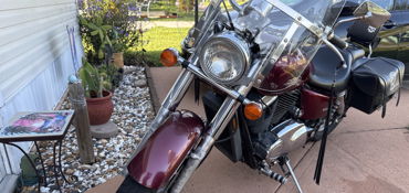 2007 HONDA VT1100C2 SHADOW SABRE motorcycle for rent near Clearwater, FL