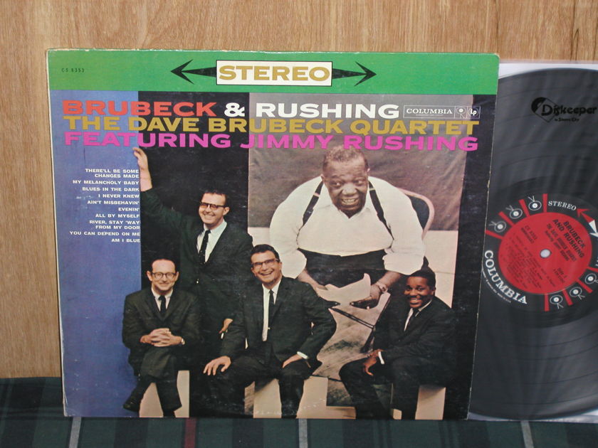 Dave Brubeck Quartet Feat. Jimmy Rushing - Brubeck& Rushing Columbia CS 9253 Six Eye STEREO