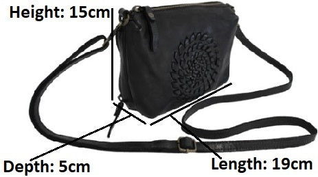 Shoulder Bag with Adjustable Shoulder Strap Style 1867 - Image 2