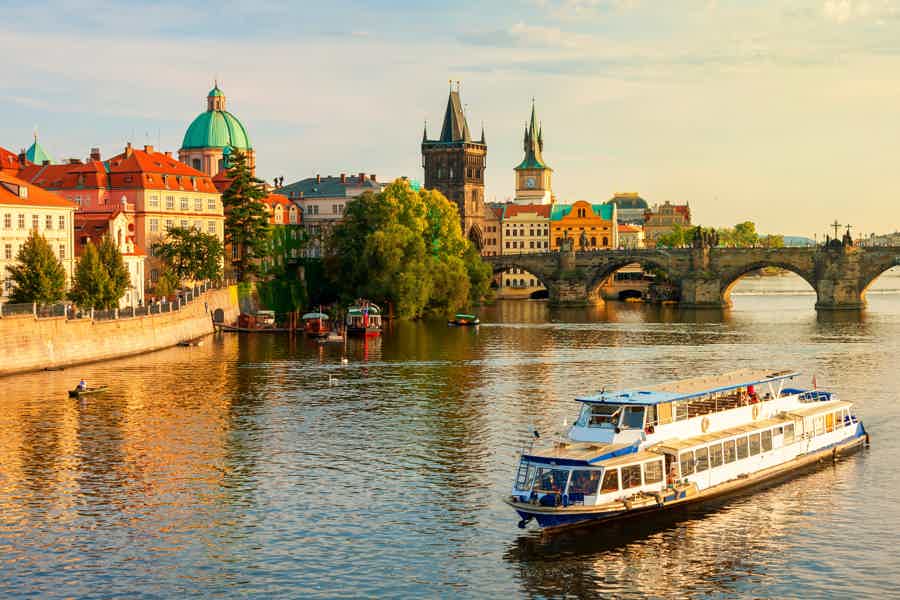 Prague Guided Walking Tour and Cruise with Authentic Czech Lunch - photo 1