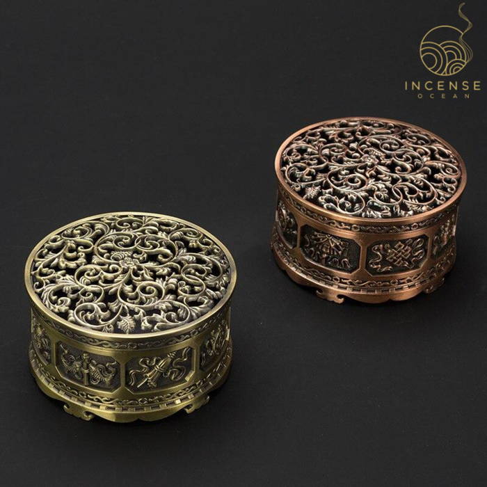 Nepalese Classic Metal Incense Holder