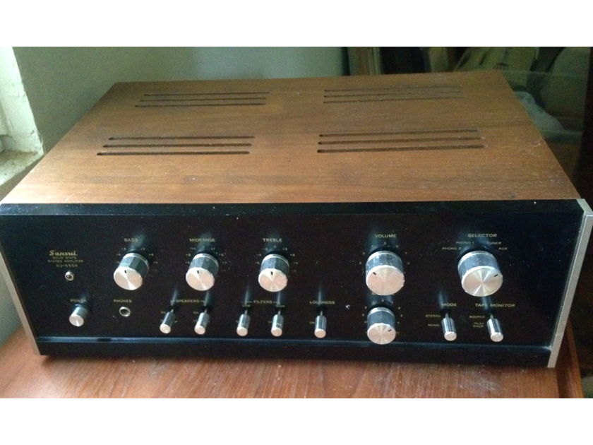 Sansui AU-555A Vintage Integrated Amplifier For Sale | Audiogon