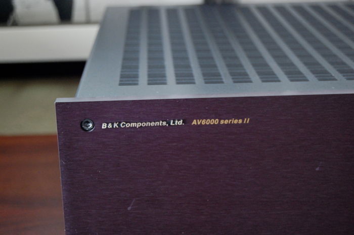 B&K AV6000 Series II 125 watts x 6 channel amplifier