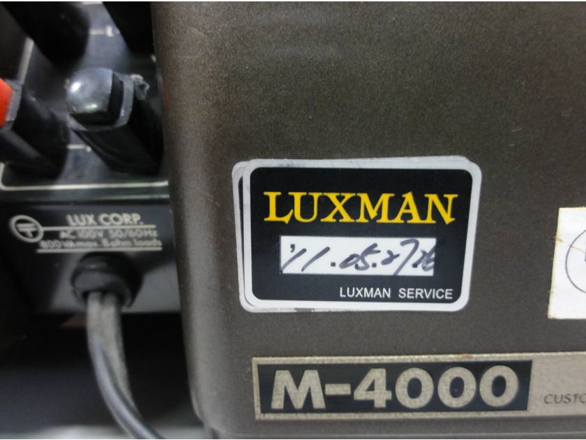 Luxman M-4000