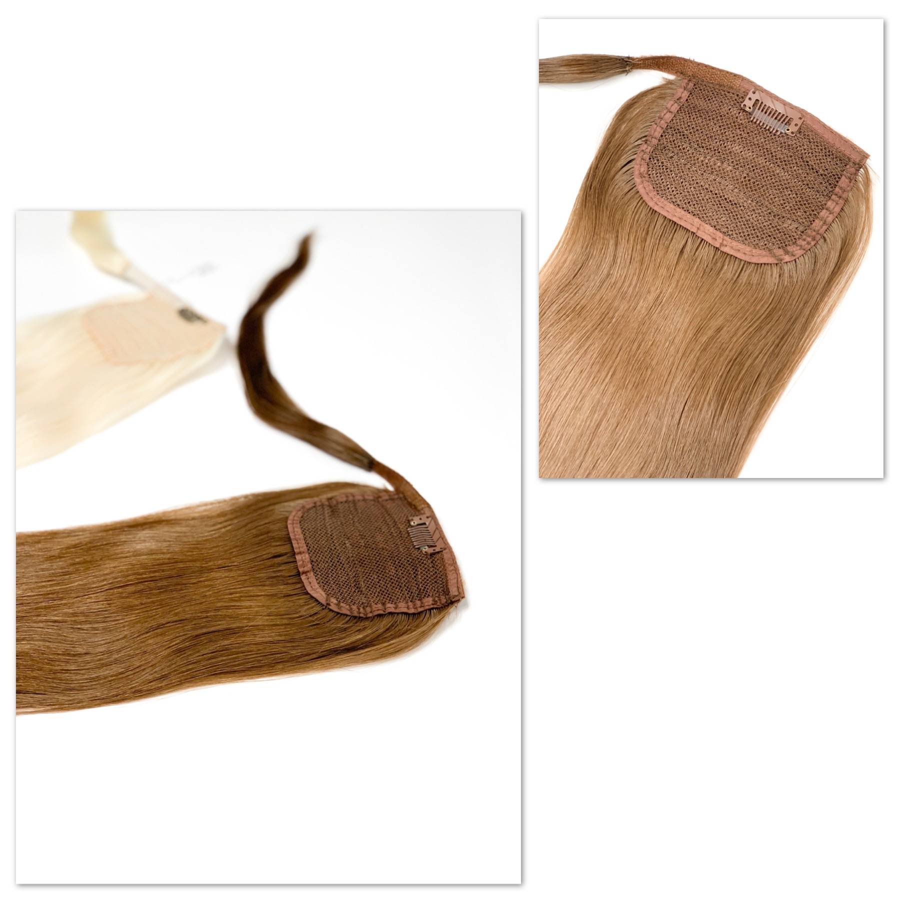 GVA Hair light brown ponytail extensions